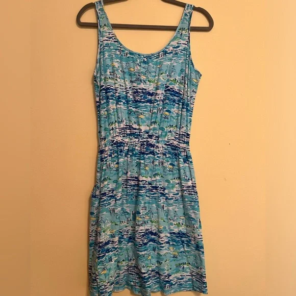 Lilly Pulitzer | Dresses | Lilly Pulitzer Beach Toile Cotton Dress |  Poshmark